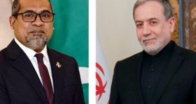His Excellency Iran’s Foreign Minister sends New Year 2026 Greetings to Maldivian Counterpart